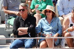 Roland Garros 2023 - Celebrities In The Stands - Day 5 NB