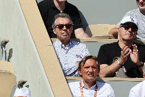 Roland Garros 2023 - Celebrities In The Stands - Day 5 NB