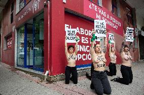 Femen Protest - Madrid
