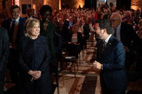 Hillary Clinton At The 50th Anniversary Of CIDOB - Barcelona