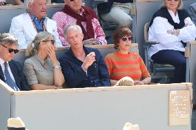 Roland Garros 2023 - Celebrities In The Stands - Day 6 NB