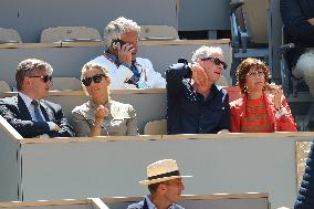 Roland Garros 2023 - Celebrities In The Stands - Day 6 NB