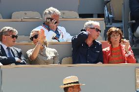 Roland Garros 2023 - Celebrities In The Stands - Day 6 NB