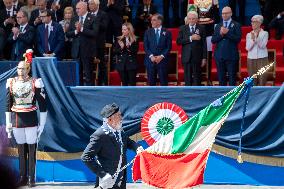 The Parade For The 77th Italian Republic Day