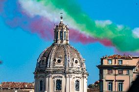 The Parade For The 77th Italian Republic Day