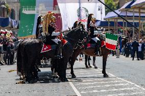 The Parade For The 77th Italian Republic Day