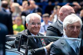 The Parade For The 77th Italian Republic Day