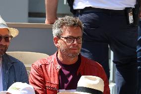 Roland Garros 2023 - Celebrities In The Stands - Day 6 NB