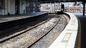 BRITAIN-LONDON-RAILWAY-STRIKE