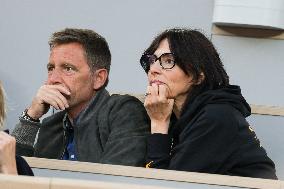 Roland Garros 2023 - Celebrities In The Stands - Day 6 NB