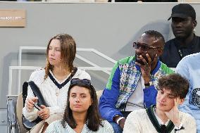 Roland Garros 2023 - Celebrities In The Stands - Day 6 NB