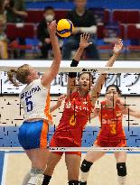 (SP)JAPAN-NAGOYA-VOLLEYBALL-NATIONS LEAGUE-WOMEN-CHN VS NED