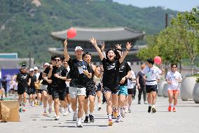 SOUTH KOREA-SEOUL-WORLD ENVIRONMENT DAY-RUNNING