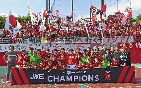 Football: Urawa Reds win WE League championship