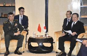 Japan-China defense talks