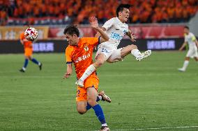 (SP)CHINA-JINAN-FOOTBALL-CSL-SHANDONG TAISHAN VS DALIAN PRO (CN)
