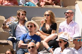 French Open - VIPs In The Stands