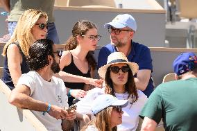 French Open - VIPs In The Stands