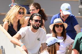 French Open - VIPs In The Stands