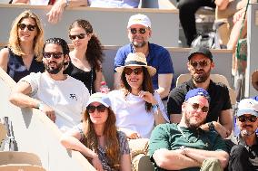 French Open - VIPs In The Stands