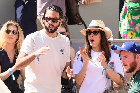 French Open - VIPs In The Stands