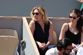 Roland Garros 2023 - Celebrities In The Stands - Day 7 NB