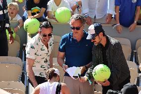 Roland Garros 2023 - Celebrities In The Stands - Day 7 NB