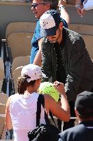 Roland Garros 2023 - Celebrities In The Stands - Day 7 NB