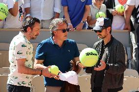 Roland Garros 2023 - Celebrities In The Stands - Day 7 NB