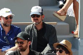 Roland Garros 2023 - Celebrities In The Stands - Day 7 NB