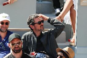 Roland Garros 2023 - Celebrities In The Stands - Day 7 NB