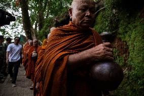 Holy Water Procession Ahead The Vesak Day