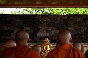 Holy Water Procession Ahead The Vesak Day