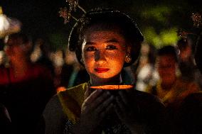 Full Moon Festival Ahead Vesak Day In Indonesia