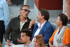 Roland Garros 2023 - Celebrities In The Stands - Day 7 NB