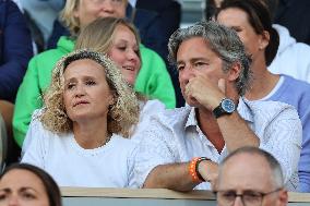 Roland Garros 2023 - Celebrities In The Stands - Day 7 NB