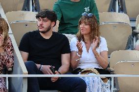 Roland Garros 2023 - Celebrities In The Stands - Day 7 NB