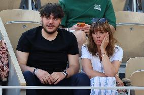 Roland Garros 2023 - Celebrities In The Stands - Day 7 NB