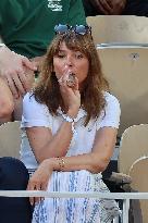 Roland Garros 2023 - Celebrities In The Stands - Day 7 NB