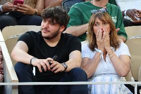 Roland Garros 2023 - Celebrities In The Stands - Day 7 NB