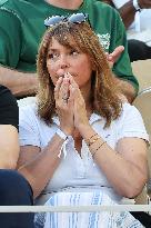 Roland Garros 2023 - Celebrities In The Stands - Day 7 NB