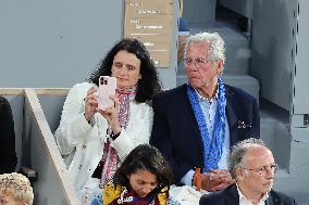 Roland Garros 2023 - Celebrities In The Stands - Day 7 NB