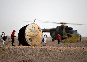 (EyesonSci)CHINA-SHENZHOU-15-RETURN (CN)