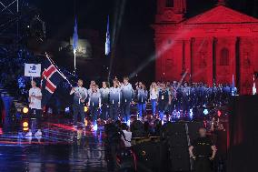 (SP)MALTA-FLORIANA-GAMES OF THE SMALL STATES OF EUROPE-CLOSING