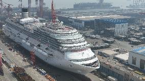 China First Domestically Built Large Cruise Liner Adora Magic City