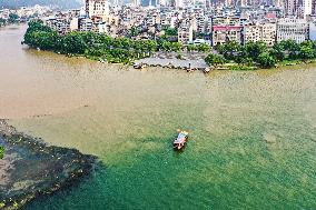 The Clear And Turbidness View In Guilin