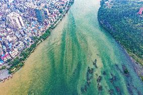 The Clear And Turbidness View In Guilin