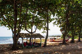 Karang Papak Beach In Garut West Java Indonesia