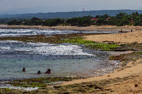 Karang Papak Beach In Garut West Java Indonesia