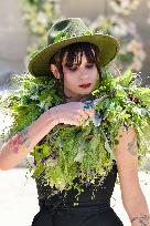 Floral Fashion Show At The Tuileries Garden - Paris